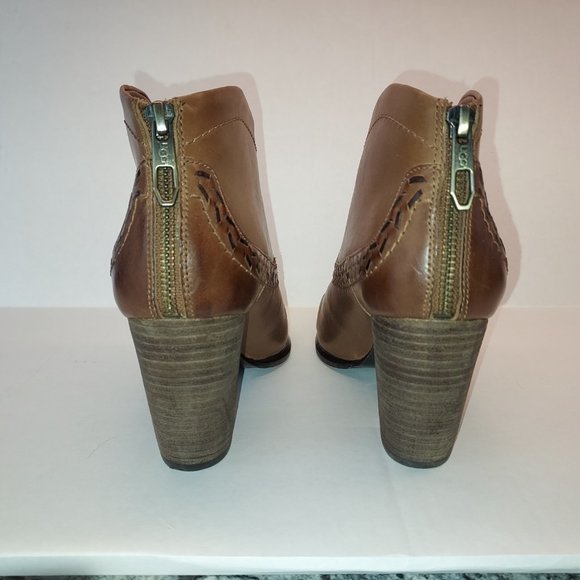 UGG Charlotte Ankle Boot Size 9.5 wool lined - Picture 5 of 8